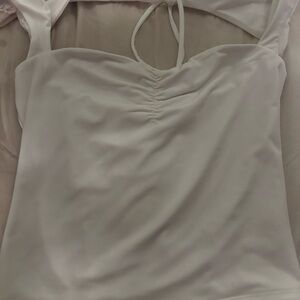 Elegant White Women's Top